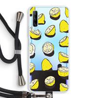 CaseCompany When Life Gives You Lemons...: Huawei P Smart Pro Transparant Hoesje met koord