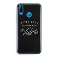 CaseCompany Never lose your value: Huawei P20 Lite Transparant Hoesje