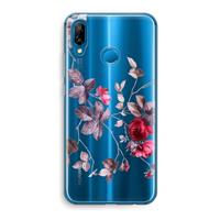 CaseCompany Mooie bloemen: Huawei P20 Lite Transparant Hoesje