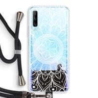 CaseCompany Roses Are Red: Huawei P Smart Pro Transparant Hoesje met koord
