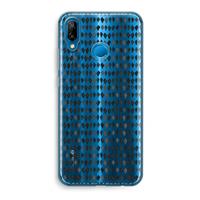 CaseCompany Crazy shapes: Huawei P20 Lite Transparant Hoesje
