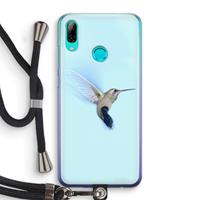 CaseCompany Kolibri: Huawei P Smart (2019) Transparant Hoesje met koord