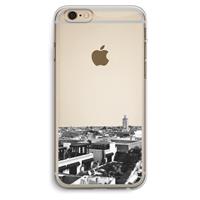 CaseCompany Marrakech Skyline : iPhone 6 Plus / 6S Plus Transparant Hoesje