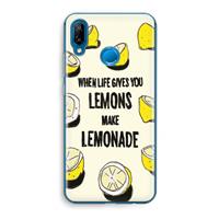 CaseCompany Lemonade: Huawei P20 Lite Transparant Hoesje