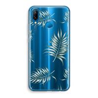 CaseCompany Simple leaves: Huawei P20 Lite Transparant Hoesje