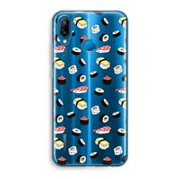 CaseCompany Sushi time: Huawei P20 Lite Transparant Hoesje