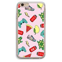 CaseCompany Things Jamie Loves: iPhone 6 Plus / 6S Plus Transparant Hoesje