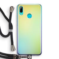 CaseCompany Minty mist pastel: Huawei P Smart (2019) Transparant Hoesje met koord