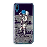 CaseCompany Spaceman: Huawei P20 Lite Transparant Hoesje