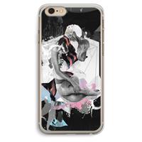 CaseCompany Camouflage de sommeil: iPhone 6 Plus / 6S Plus Transparant Hoesje