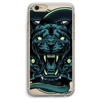 CaseCompany Cougar and Vipers: iPhone 6 Plus / 6S Plus Transparant Hoesje