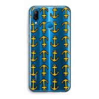 CaseCompany Musketon Anchor: Huawei P20 Lite Transparant Hoesje