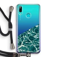 CaseCompany Weerkaatsing water: Huawei P Smart (2019) Transparant Hoesje met koord
