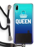 CaseCompany Queen zwart: Huawei P Smart (2019) Transparant Hoesje met koord