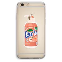 CaseCompany S(peach)less: iPhone 6 Plus / 6S Plus Transparant Hoesje