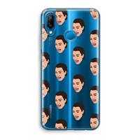 CaseCompany Ugly Cry Call: Huawei P20 Lite Transparant Hoesje