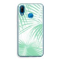 CaseCompany Palmbladeren: Huawei P20 Lite Transparant Hoesje