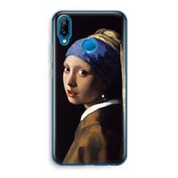 CaseCompany The Pearl Earring: Huawei P20 Lite Transparant Hoesje
