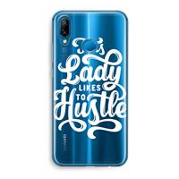 CaseCompany Hustle Lady: Huawei P20 Lite Transparant Hoesje