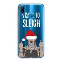 CaseCompany Came To Sleigh: Huawei P20 Lite Transparant Hoesje