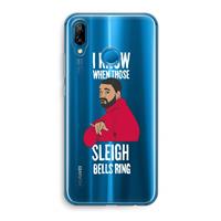 CaseCompany Sleigh Bells Ring: Huawei P20 Lite Transparant Hoesje