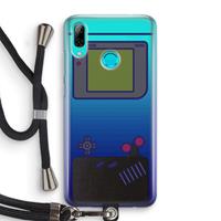 CaseCompany Game On: Huawei P Smart (2019) Transparant Hoesje met koord