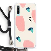 CaseCompany Monday Surprise: Huawei P Smart Pro Transparant Hoesje met koord