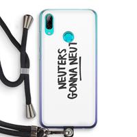 CaseCompany Neuters: Huawei P Smart (2019) Transparant Hoesje met koord