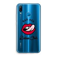 CaseCompany Badass Babes Club: Huawei P20 Lite Transparant Hoesje