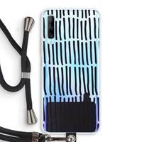 CaseCompany Moroccan stripes: Huawei P Smart Pro Transparant Hoesje met koord
