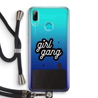 CaseCompany Girl Gang: Huawei P Smart (2019) Transparant Hoesje met koord