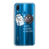 CaseCompany Best Friend Forever: Huawei P20 Lite Transparant Hoesje