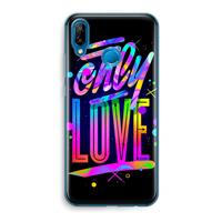 CaseCompany Only Love: Huawei P20 Lite Transparant Hoesje