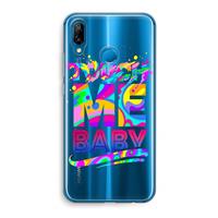 CaseCompany Touch Me: Huawei P20 Lite Transparant Hoesje