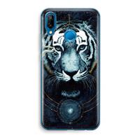 CaseCompany Darkness Tiger: Huawei P20 Lite Transparant Hoesje