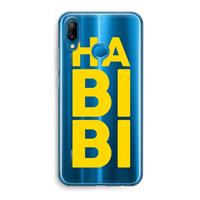 CaseCompany Habibi Blue: Huawei P20 Lite Transparant Hoesje
