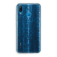 CaseCompany Moroccan Print: Huawei P20 Lite Transparant Hoesje