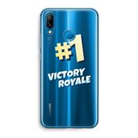 CaseCompany Victory Royale: Huawei P20 Lite Transparant Hoesje