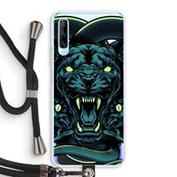 CaseCompany Cougar and Vipers: Huawei P Smart Pro Transparant Hoesje met koord
