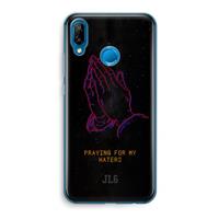 CaseCompany Praying For My Haters: Huawei P20 Lite Transparant Hoesje