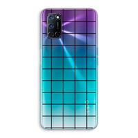 CaseCompany Rooster: Oppo A92 Transparant Hoesje