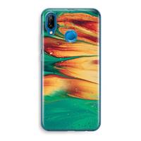 CaseCompany Green Inferno: Huawei P20 Lite Transparant Hoesje