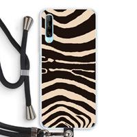 CaseCompany Arizona Zebra: Huawei P Smart Pro Transparant Hoesje met koord
