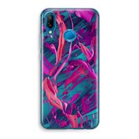 CaseCompany Pink Clouds: Huawei P20 Lite Transparant Hoesje