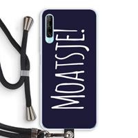 CaseCompany Moatsje!: Huawei P Smart Pro Transparant Hoesje met koord