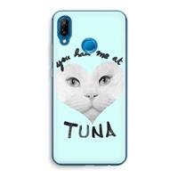 CaseCompany You had me at tuna: Huawei P20 Lite Transparant Hoesje