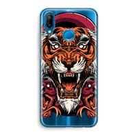 CaseCompany Tiger and Rattlesnakes: Huawei P20 Lite Transparant Hoesje