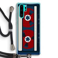 CaseCompany Here's your tape: Huawei P30 Pro Transparant Hoesje met koord