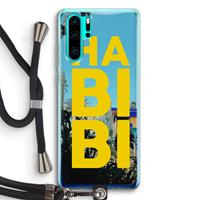 CaseCompany Habibi Majorelle : Huawei P30 Pro Transparant Hoesje met koord