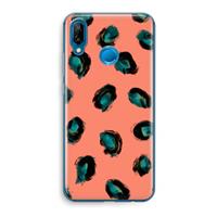 CaseCompany Pink Cheetah: Huawei P20 Lite Transparant Hoesje
